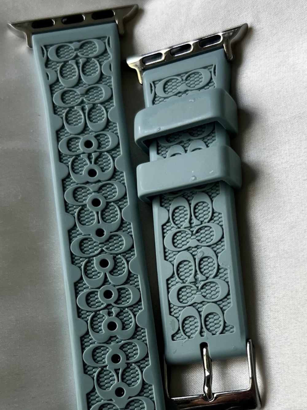 Coach Silicon Apple Watch Band